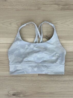 lululemon white camo sports bra